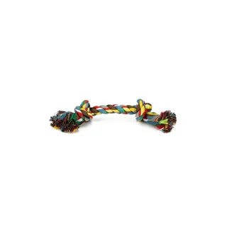 Cotton Bone 2 Knots 125g Hondenspeeltje Geassorteerd von Beeztees – Produktfoto 1 von 2