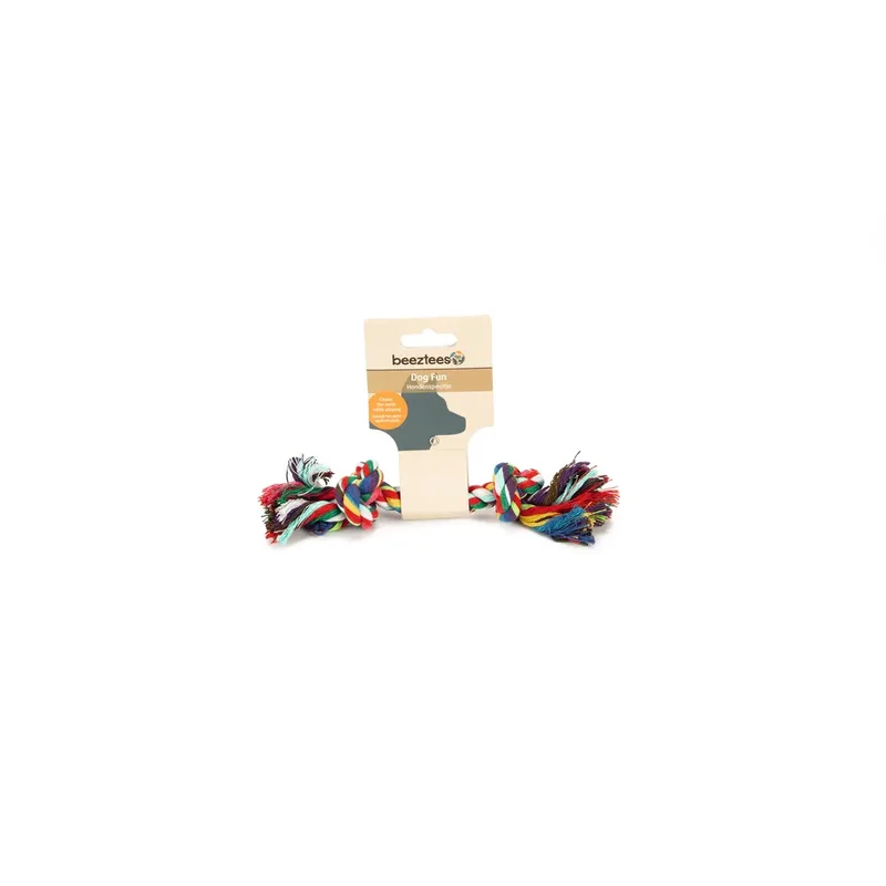 Cotton Bone 2 Knots 50g Hondenspeeltje Geassorteerd by Beeztees – product photo 2 of 2