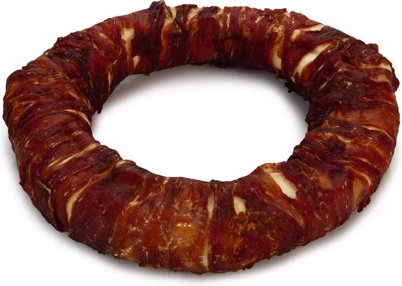 culinair kauwring met eend - hondensnack - 19 cm - 1 Stuk von Beeztees – Produktfoto