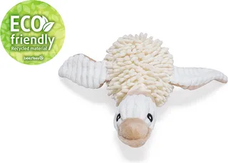 Eco Eend Jago - Hondenspeelgoed - Fleece - 100% Gerecycled - 33x33x9 cm von Beeztees in Beige – Produktfoto 1 von 2