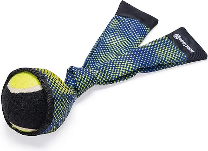 Fetch Ballenwerper - Hondenspeelgoed - Nylon - 29x8x8 cm by Beeztees in Blue, Yellow – product photo