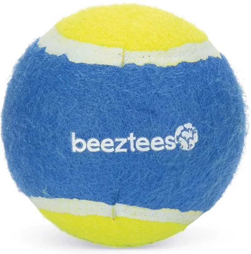 Fetch Tennis Ball - Hondenspeelgoed - 10 cm by Beeztees in Blue, Yellow – product photo