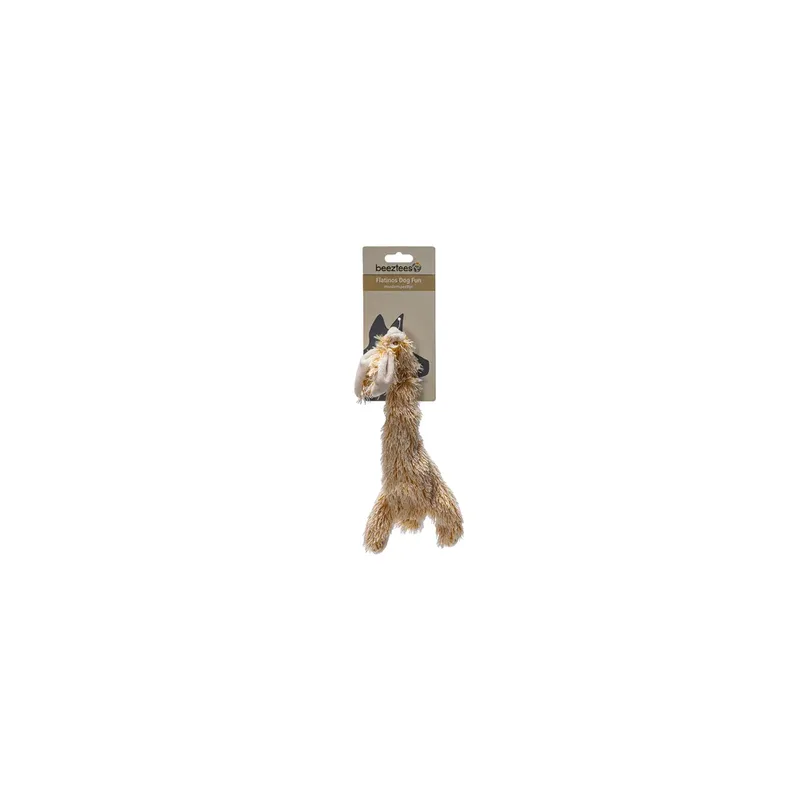Flatino Konijn - Hondenspeelgoed - 52x15x3,5 cm de Beeztees en Marron – photo produit 2 sur 2