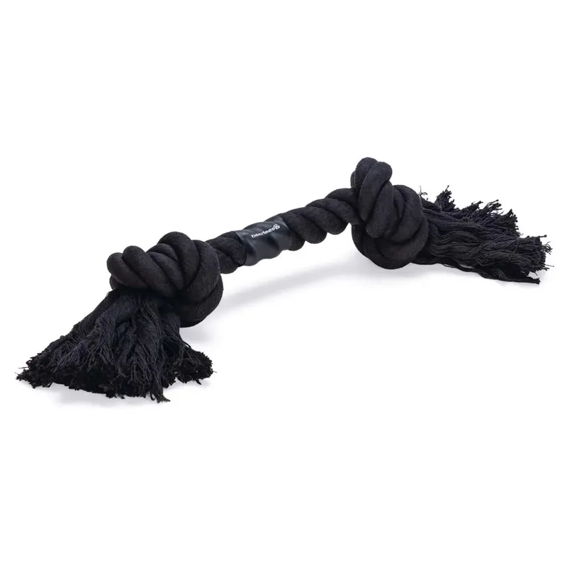 Flossy Dubbele Knoop Touw Hondenspeeltje 319g de Beeztees – photo produit