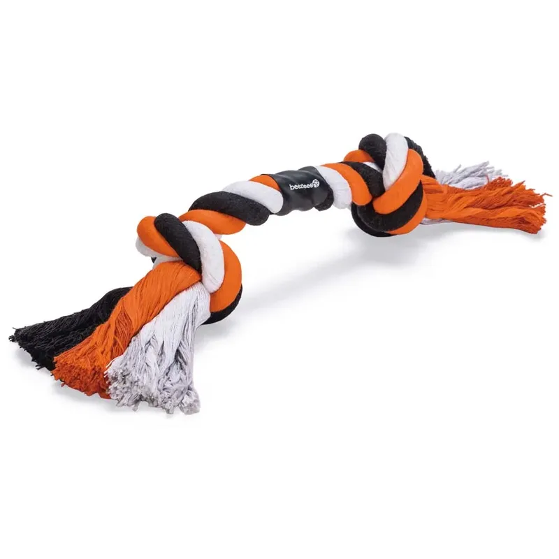 Flossy Dubbele Knoop Touw Hondenspeeltje 319g by Beeztees – product photo
