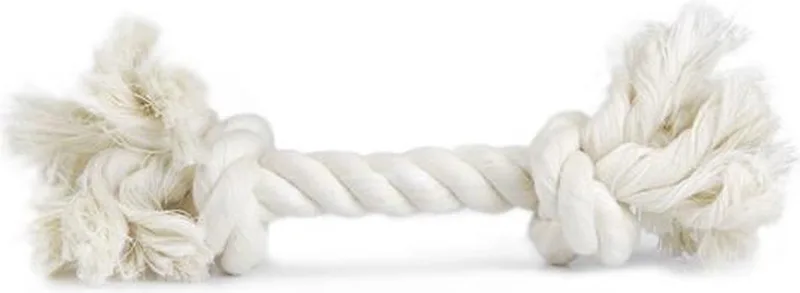 Flostouw - Hondenspeelgoed - Gigant - Ca. 600-700 gram - 42x15x15 cm de Beeztees en Blanc – photo produit 1 sur 2