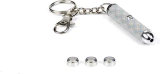 Follow Me Laserlampje - Kattenspeelgoed - Klasse 1 - 14x2x1,5 cm de Beeztees en Argent – photo produit 1 sur 2