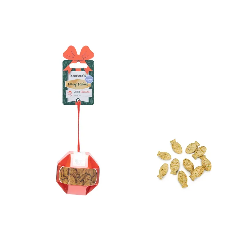 Friandise De Noël Pour Chat Au Poulet Et Au Thon 30g de Beeztees – photo produit
