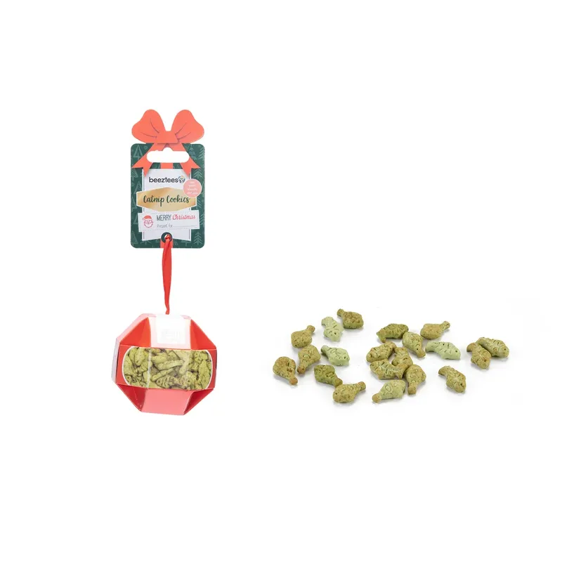 Friandise De Noël Pour Chat Au Saumon 30g by Beeztees – product photo