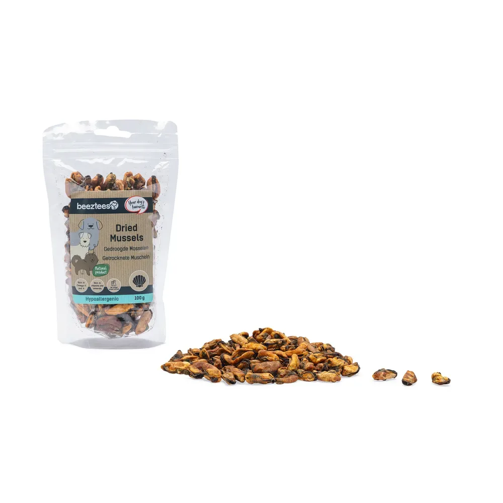 Friandise Pour Chien De Moules Séchées 100g by Beeztees – product photo