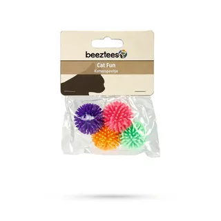 Fun Balls Katten Speelgoed Geassorteerd 4 Eenheden by Beeztees – product photo 2 of 2