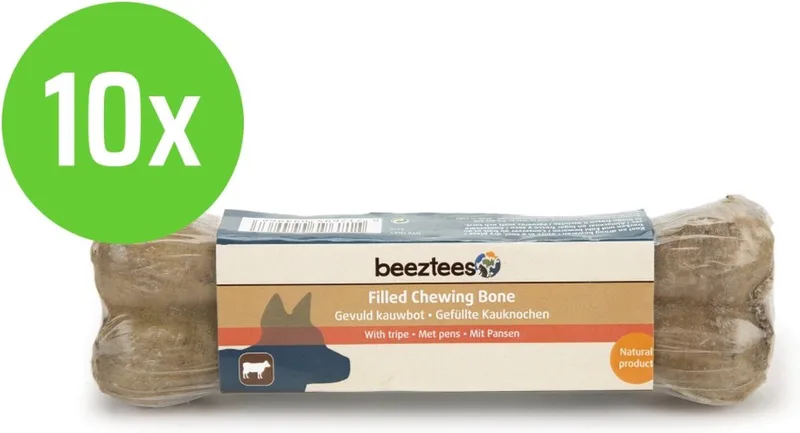 Gevuld Kauwbot - Hondensnack - Pens - 15 cm - 10 stuks von Beeztees – Produktfoto