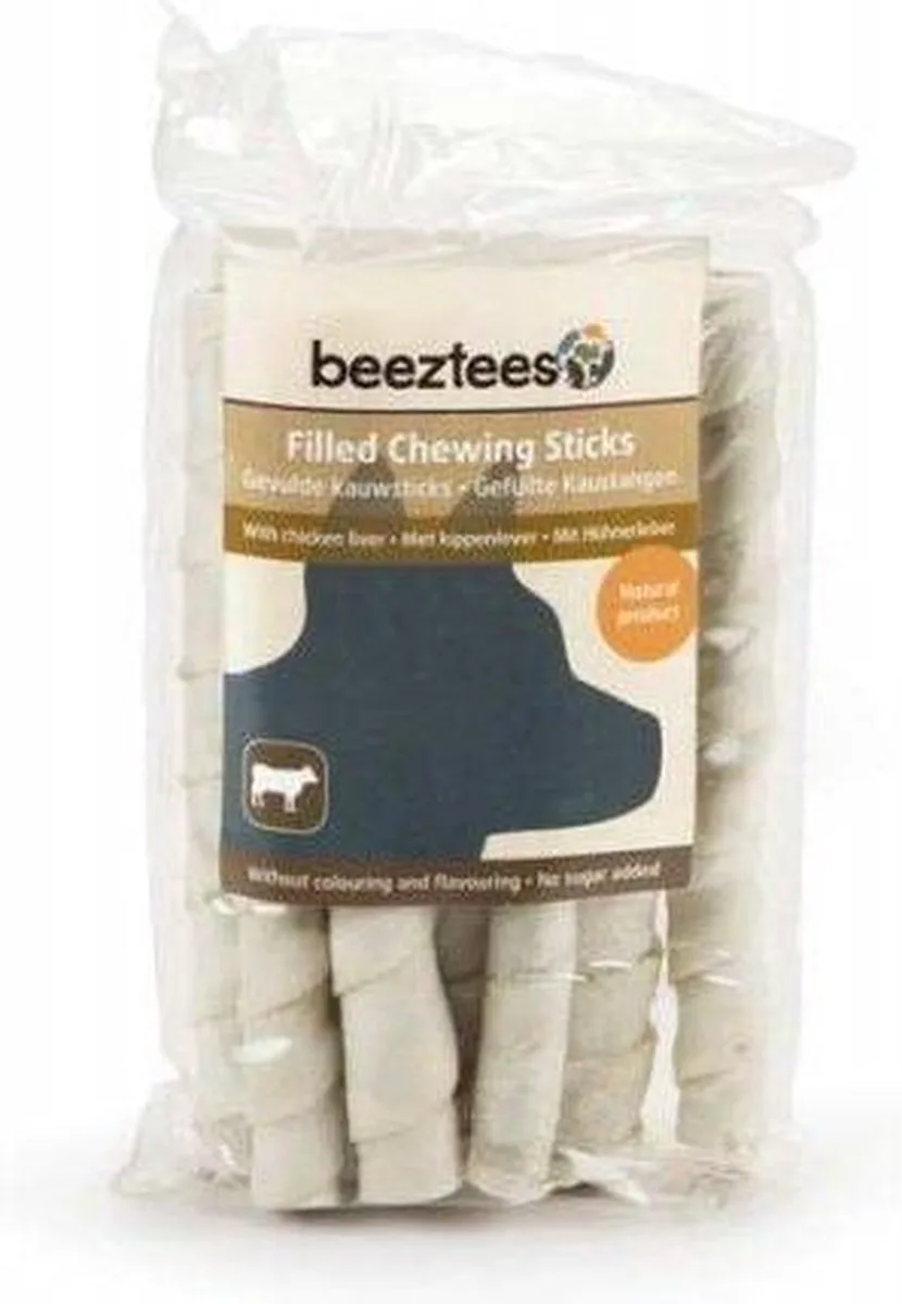 Gevulde Kauwsticks Kippenlever 8 stuks von Beeztees – Produktfoto