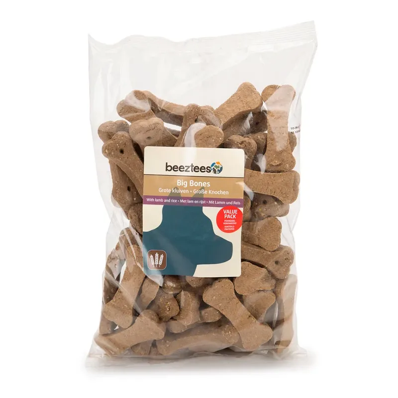 grote kluif lam rijst voordeelverpakking - hondensnack - 1 kilo fra Beeztees – produktbillede 3 af 3