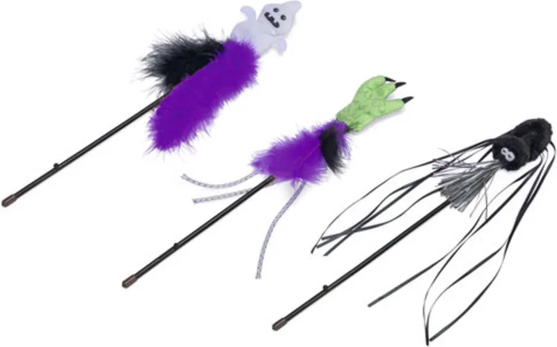 Halloween Kattenhengel Freaky - 40 cm - 1x by Beeztees in Multicolour – product photo