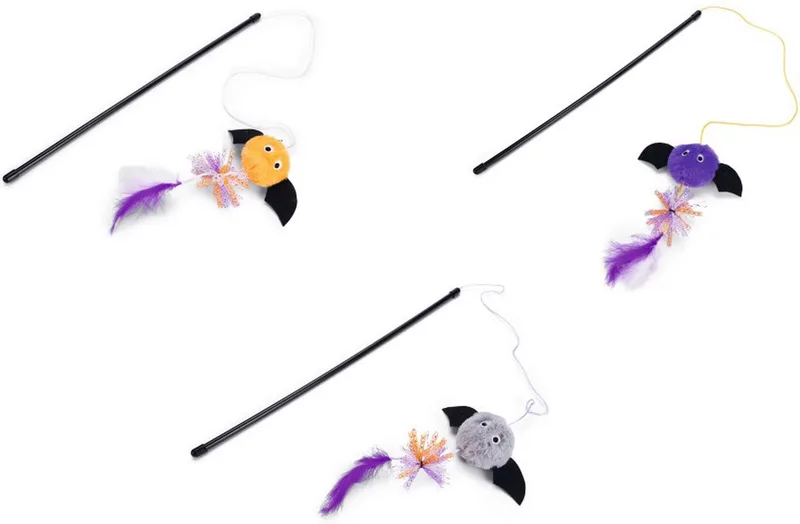 Halloween Kattenhengel Vleermuisje Assorti by Beeztees in Multicolour – product photo