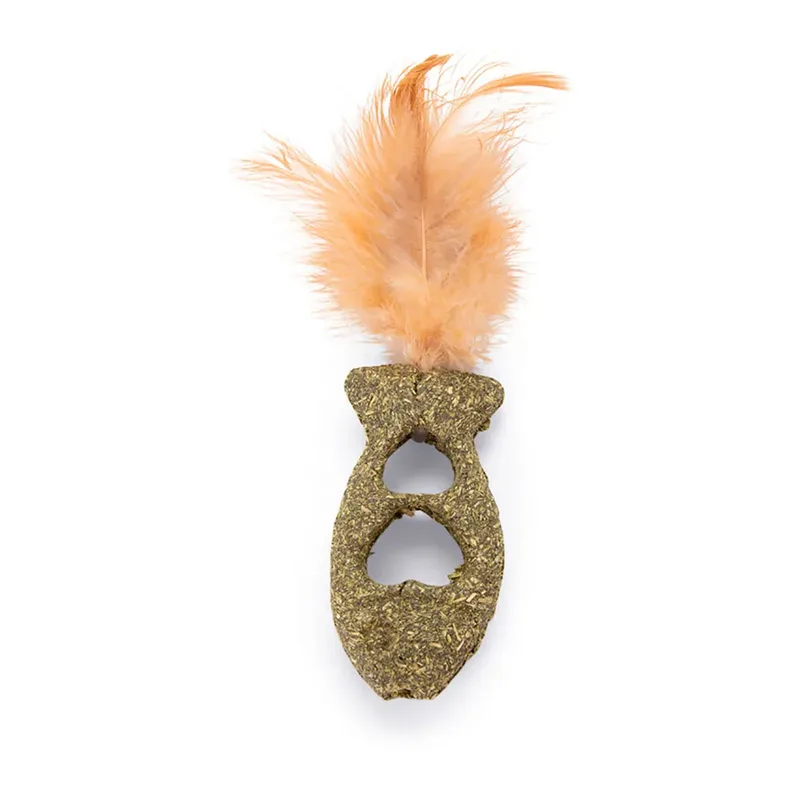 Herbe à Chat Poisson Avec Des Plumes Jouet by Beeztees – product photo
