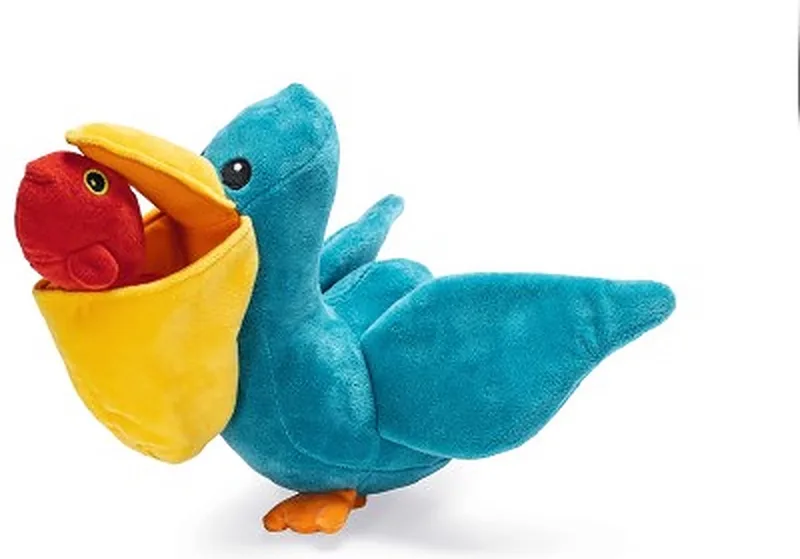 Hide and Seek Peli - Hondenspeelgoed - Pluche - 36,5x26x11 cm de Beeztees – photo produit