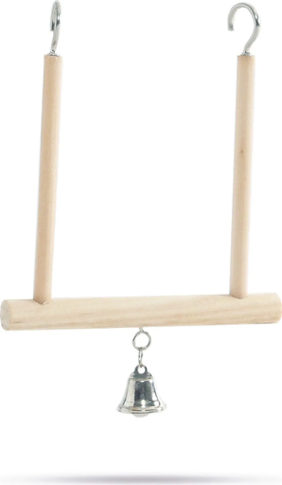 Houten schommel - met bel van Beeztees – productfoto