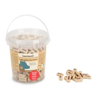 Hond Lam En Rijst Duo Botjes Snack 500g by Beeztees – product photo 1 of 2
