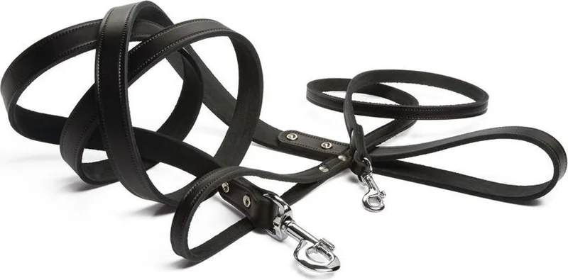 Hondenriem - Geniet - 165x12 cm de Beeztees en Noir – photo produit
