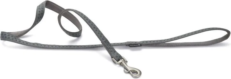 Hondenriem - Mac Leather - 120 cm x 15 mm by Beeztees in Grey – product photo