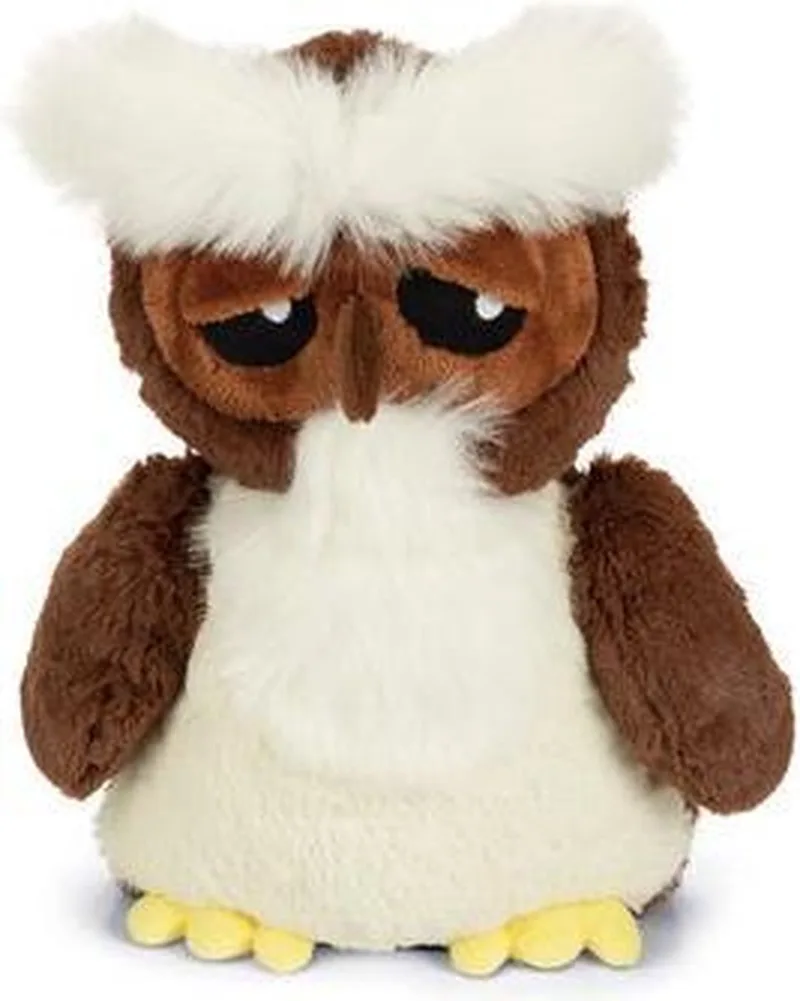 hondenspeelgoed knuffel uil Sepp 30 x 20 x 12,5 cm de Beeztees en Marron – photo produit