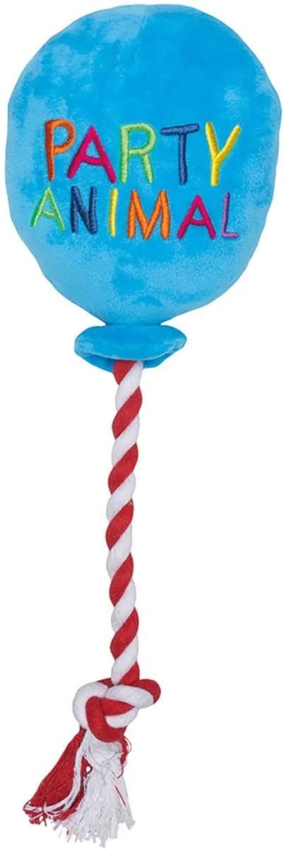 Hondenspeelgoed Party Animal 39cm by Beeztees in Blue – product photo