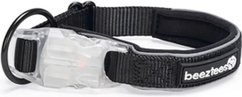 Hondentuig Parinca Supreme Y-Tuig - Hondenharnas kleine honden - Nylon - Maat S - 38-51cmx15mm by Beeztees in Black – product photo
