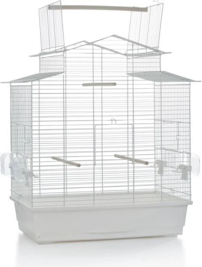 Iza 3 Open - Vogelkooi - Groot - 59x38x65 cm by Beeztees in White – product photo