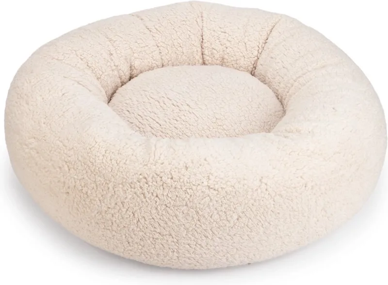 Jaxx - Orthopedische Hondenmand - 60x60x25 cm de Beeztees en Beige – photo produit