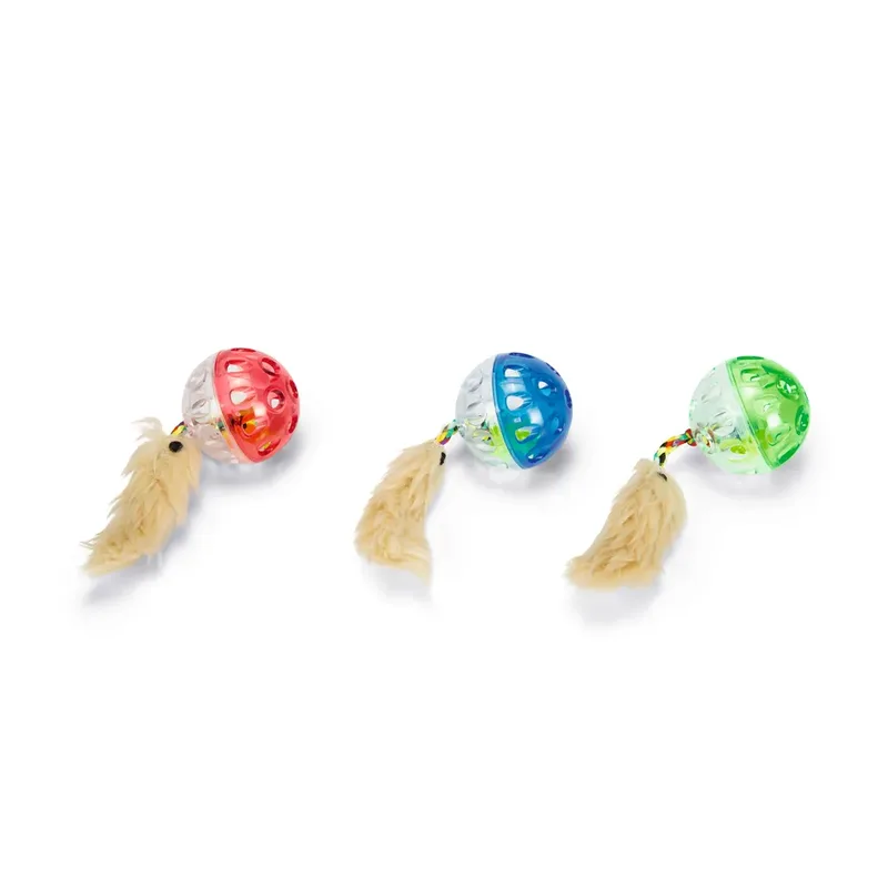 Jouet Pour Chat Jingle Ball+plush Mouse Assorti de Beeztees – photo produit