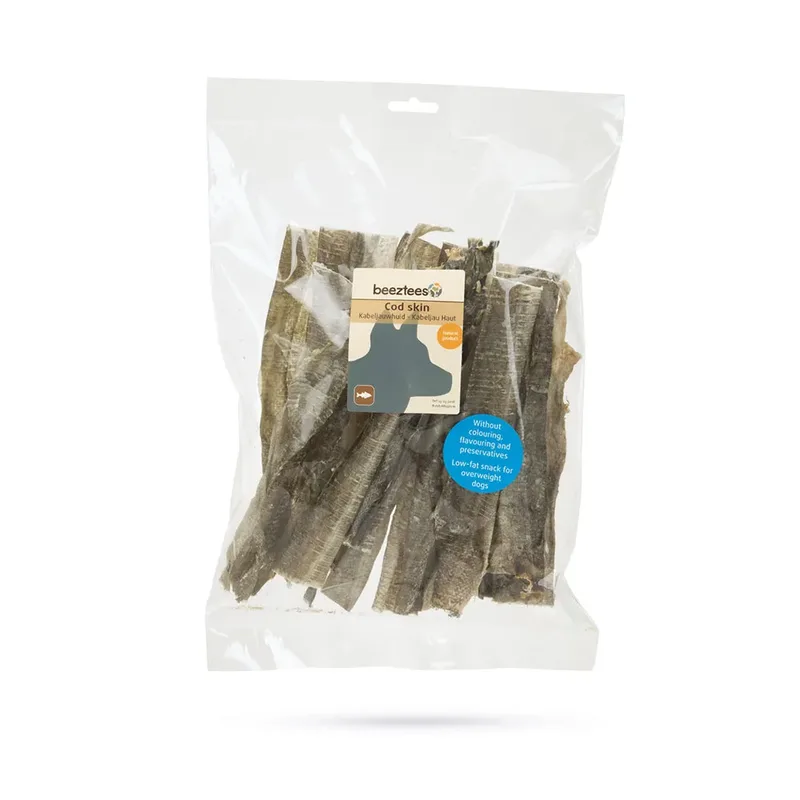 Kabeljauwhuid Snack Voor Honden 150g by Beeztees – product photo