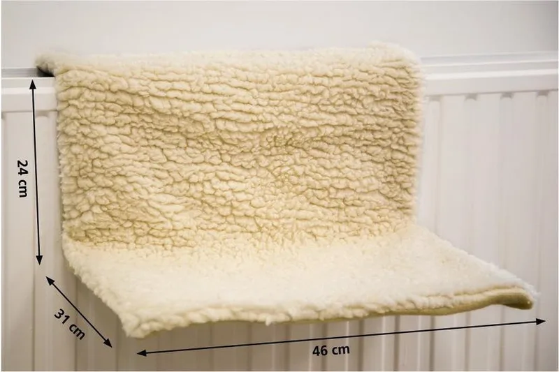 Kattenhangmat - Creme - 46x31x24 cm by Beeztees in Cream – product photo