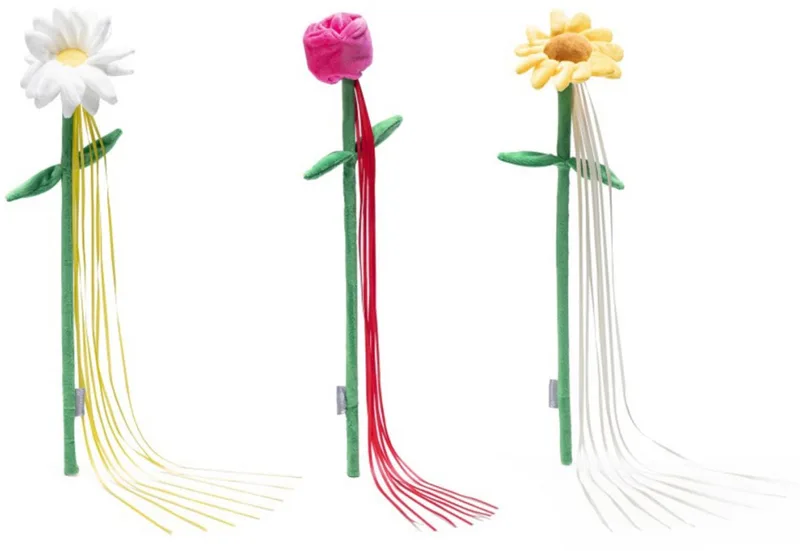 Kattenhengel Lentebloei 45 cm kleur assorti 1st de Beeztees en Multicolore – photo produit