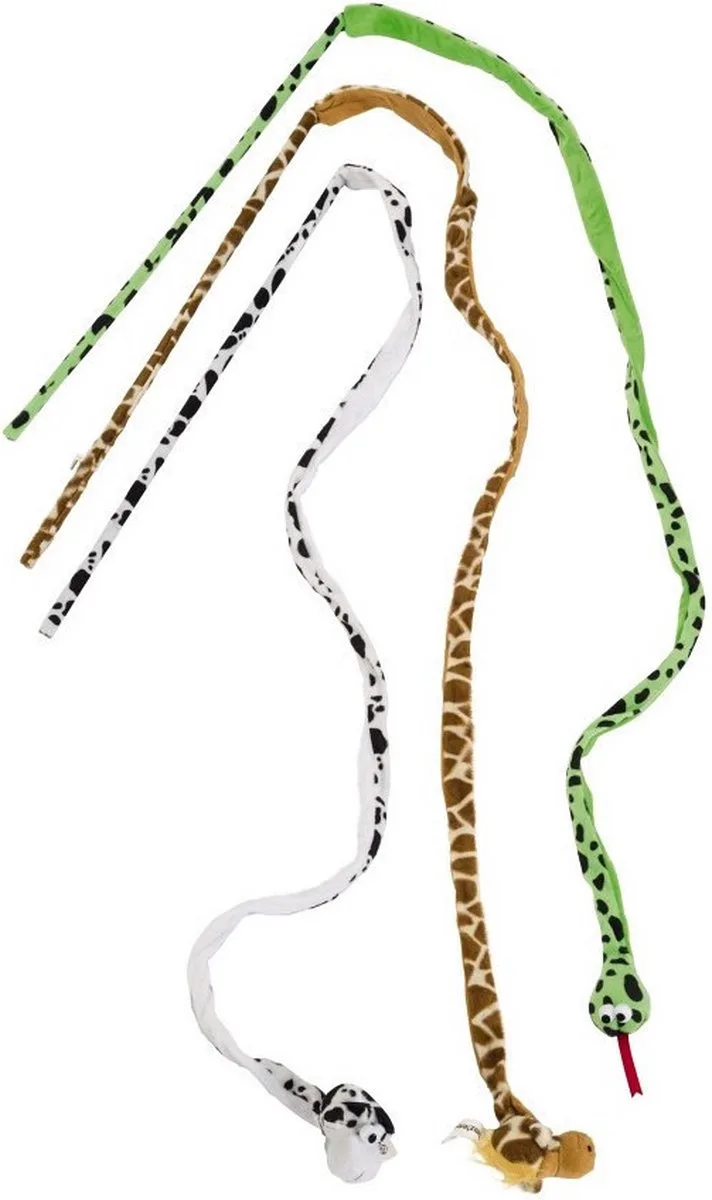 kattenhengel met pluche dier kleur assorti 1 stuk de Beeztees en Multicolore – photo produit