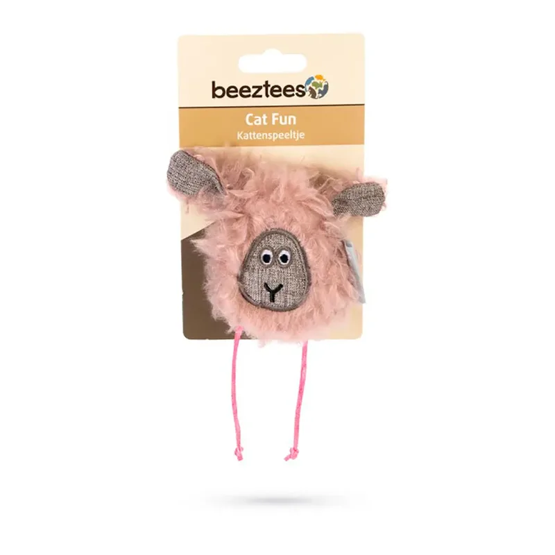 Kattenspeeltje Sheep Gaya 12x12x3cm by Beeztees in Pink – product photo 2 of 2
