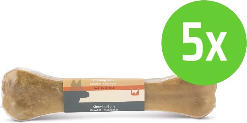 Kauwbot - hondensnack - 26 cm - 200-220 gram - 5 Verpakkingen by Beeztees – product photo