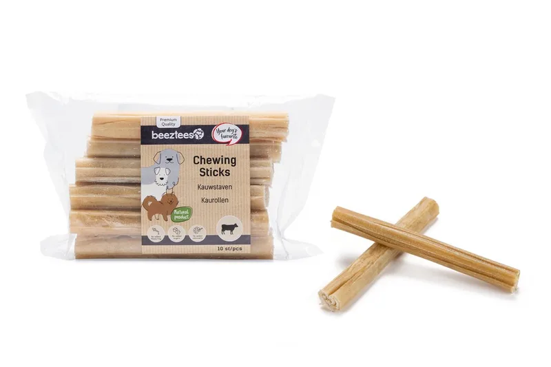 Kauwstaaf 12,5 cm - 10ST - Hondensnack - Kauwsnack - Voordeelverpakking von Beeztees – Produktfoto