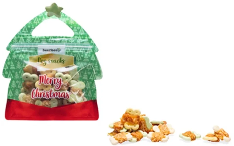 Kerst Kadotas Cookie Wraps - Hondensnack - 160 gram de Beeztees – photo produit