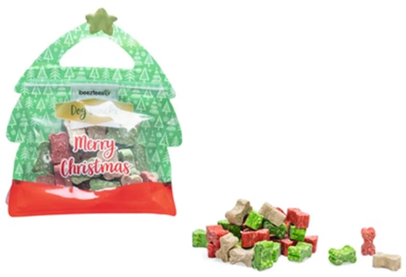 Kerst Kadotas Kluifjes Mix - Hondensnack de Beeztees – photo produit
