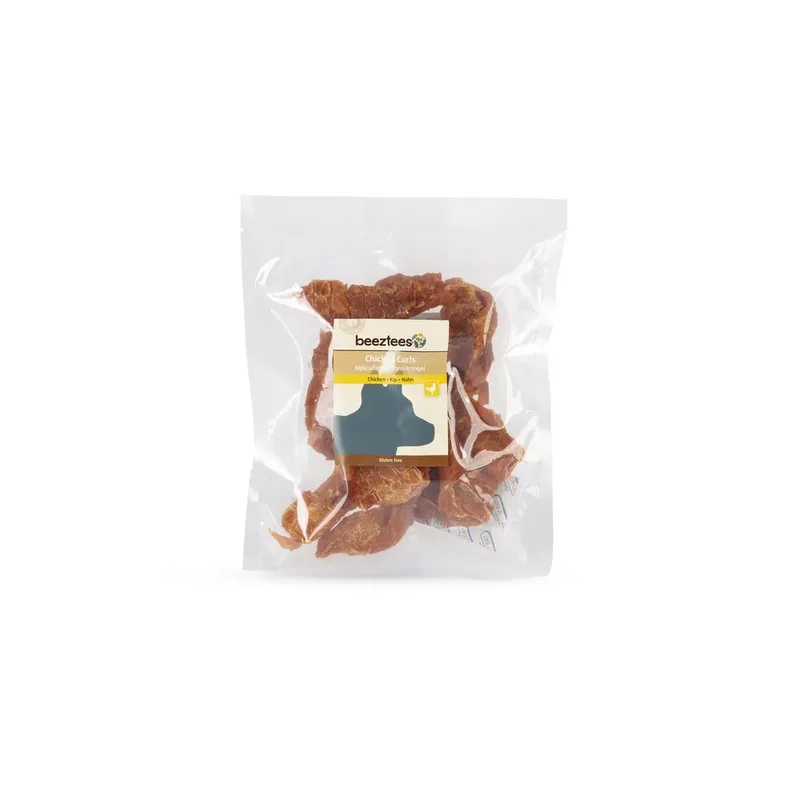 kip krullen - hondensnack - 200 gram von Beeztees – Produktfoto 2 von 2