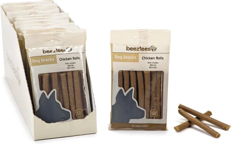 kip Rolls - hondensnack - 150 gram von Beeztees – Produktfoto