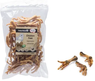 Kippenpoten - Hondensnack - Kauwsnack - Voordeelverpakking - 500 gram de Beeztees – photo produit 1 sur 3