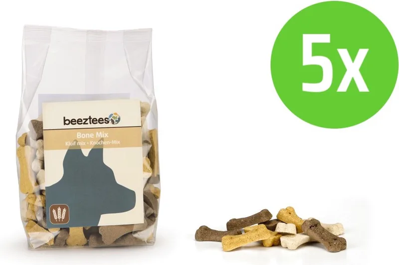 Kluif Mix - hondenkoekjes - 400 gram - 5 Verpakkingen by Beeztees – product photo