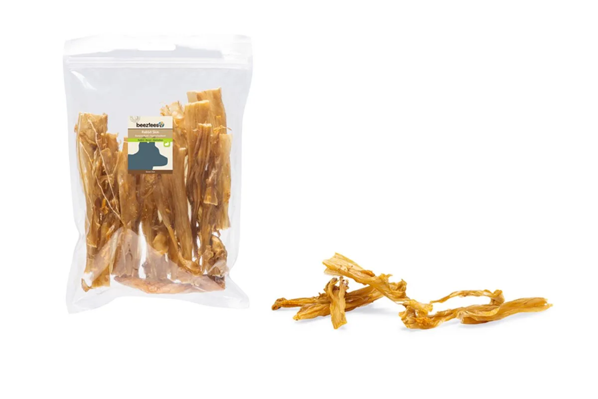 Rabbit Skin Imbiss 200g von Beeztees – Produktfoto