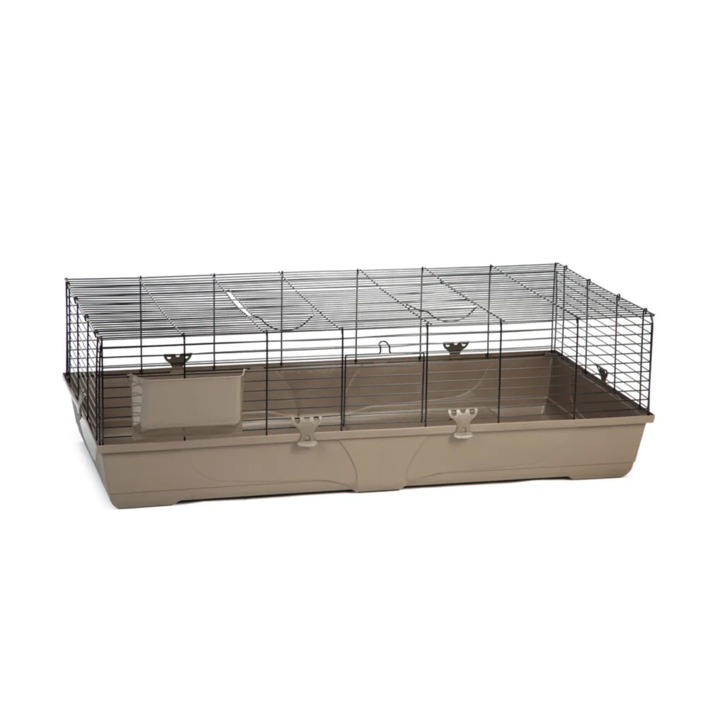 Konijnenkooi Baldo Mokka 137,7 x 68,5 x 43 cm van Beeztees – productfoto
