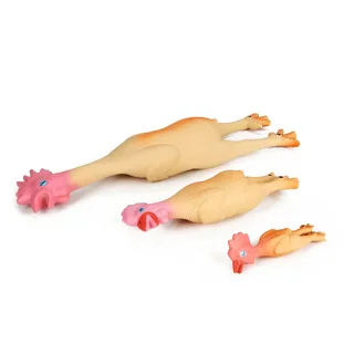Latex Chicken Small Hondenspeeltje by Beeztees – product photo 2 of 2