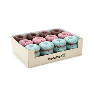 Latex Doggy Donuts Hondenspeeltje Geassorteerd by Beeztees – product photo 2 of 2