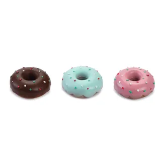Latex Doggy Donuts Hondenspeeltje Geassorteerd by Beeztees – product photo 1 of 2